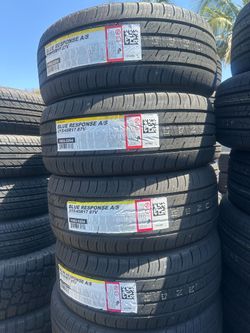 215/45/17 Dunlop 4 NEW Tires INSTALLED
