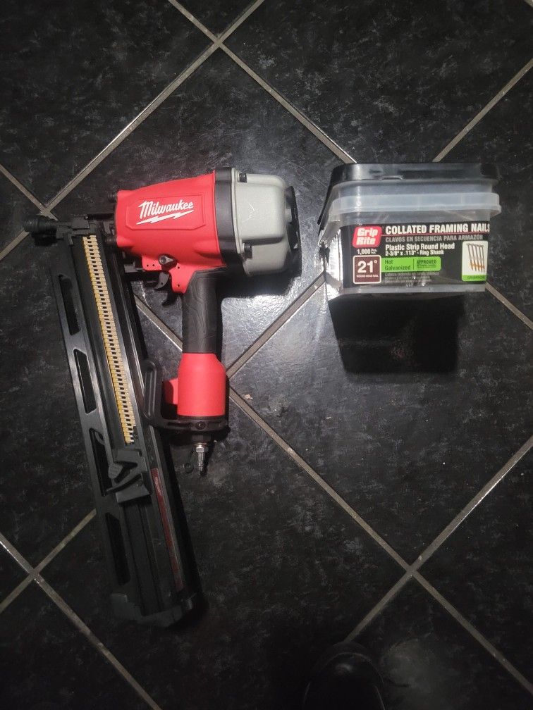 Milwaukee Framing Nailer for Sale in Escondido, CA OfferUp