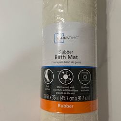 Rubber bath mat