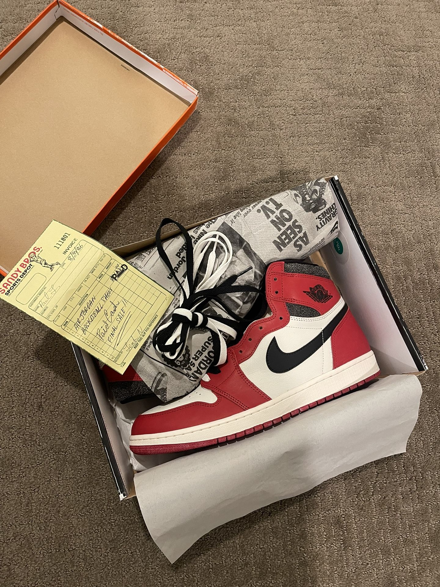 Air Jordan 1 Chicago Lost & Found