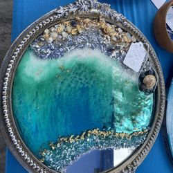 Holiday Gifts Or Any Occasion Gifts , Resin , Ocean Scene 
