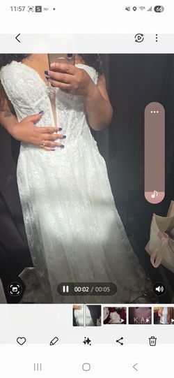 Beautiful lace a line dress