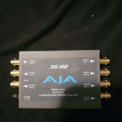 3GDA
1x6 3G/HD/SD Reclocking Distribution Amplifier
$505 US MSRP*