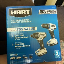 1/2” Drill/driver & Impact Driver Kit 