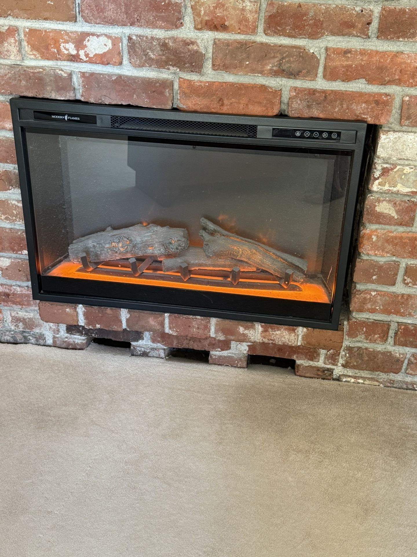 Electric Fireplace- Modern flame