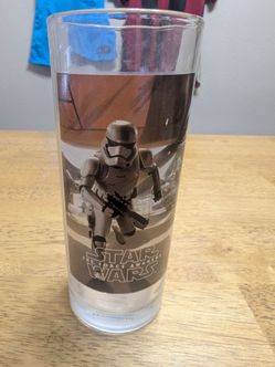 Star Wars The Force Awakens Stormtrooper Glass