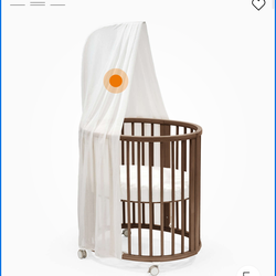 Stokee mini + upsizing kit + curtain rod and 2 mattresses