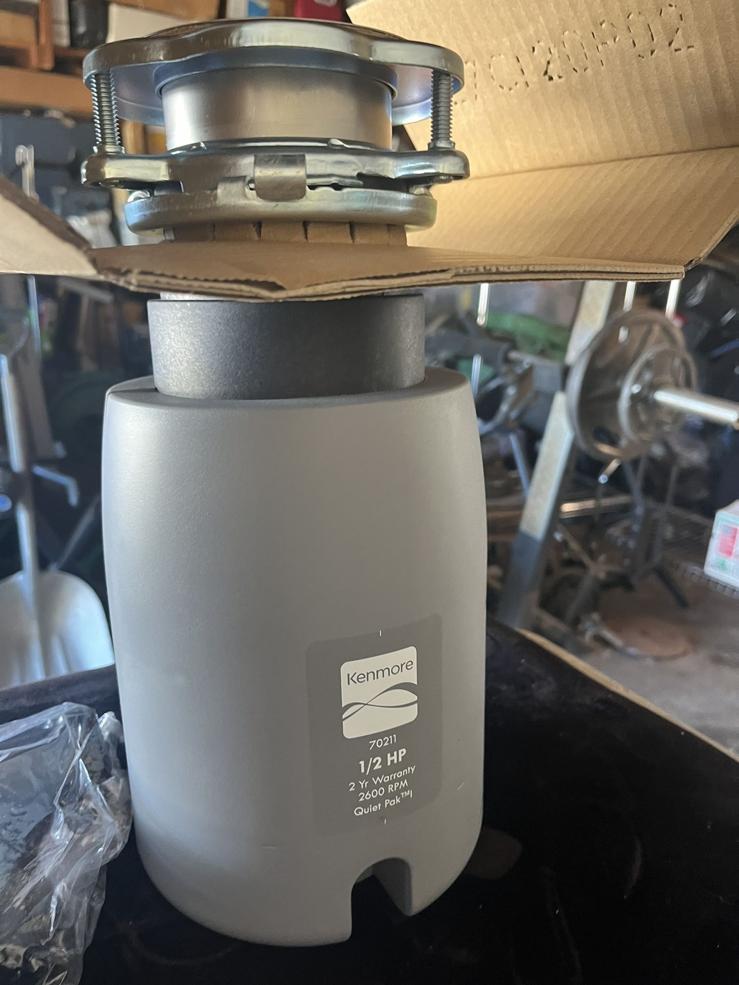 New Kenmore  1/2  HP Waste Trash Disposal 