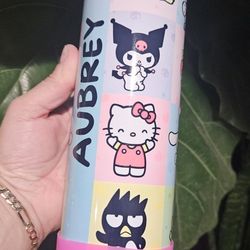 Hello Kitty Custom Design  18 Oz Tumbler