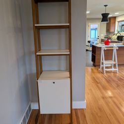 West Elm Bookshelf And Cabinet
