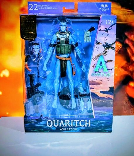 McFarlane Collector Edition 2025 Avatar Quaritch Recom Gold Label