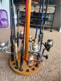 Fishing poles or rods 🎣