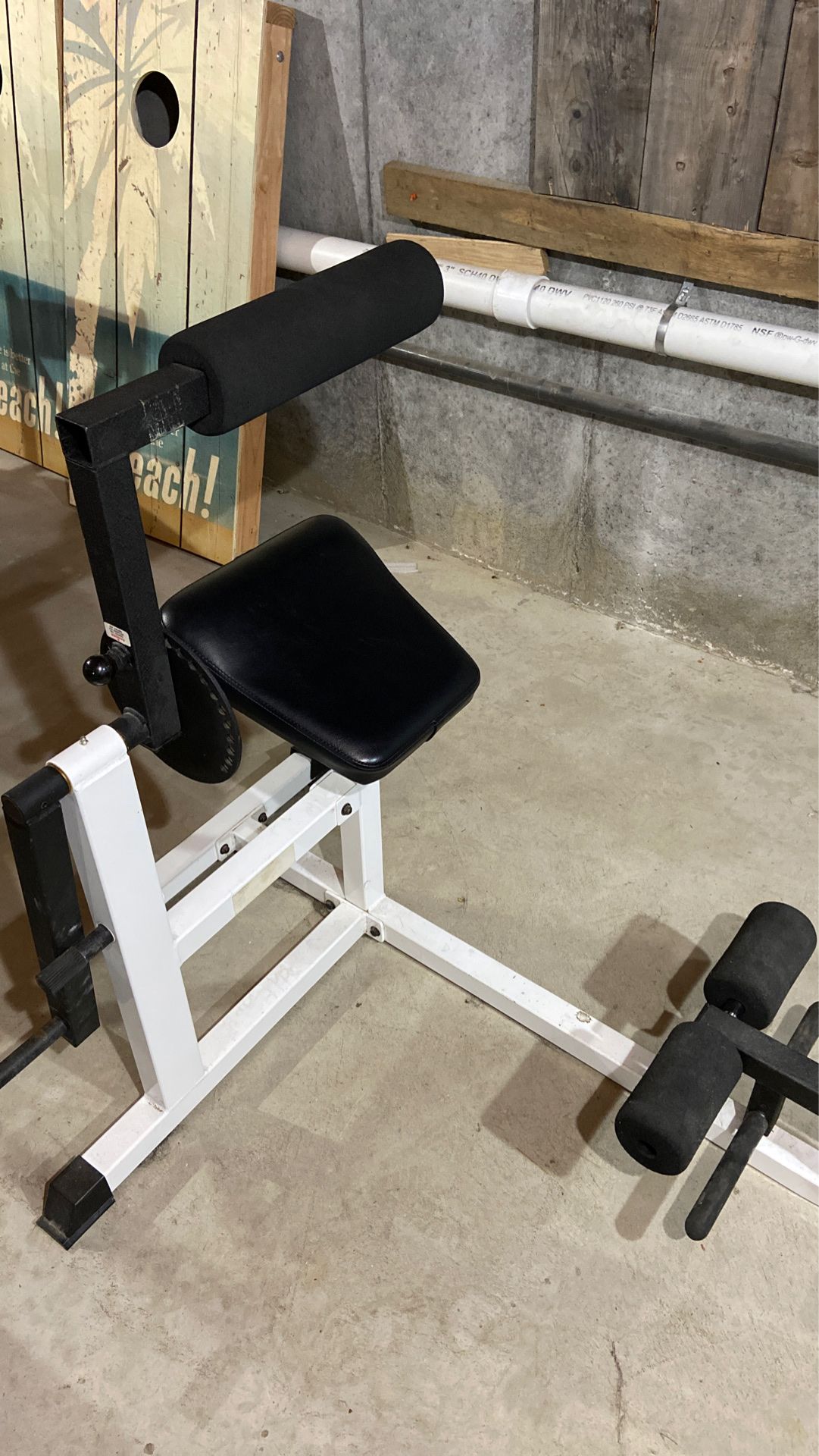 Fitness equipment.