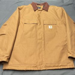 Men’s Carhartt Firm Duck Traditional Coat - Size XL
