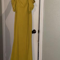 Long Yellow Dress
