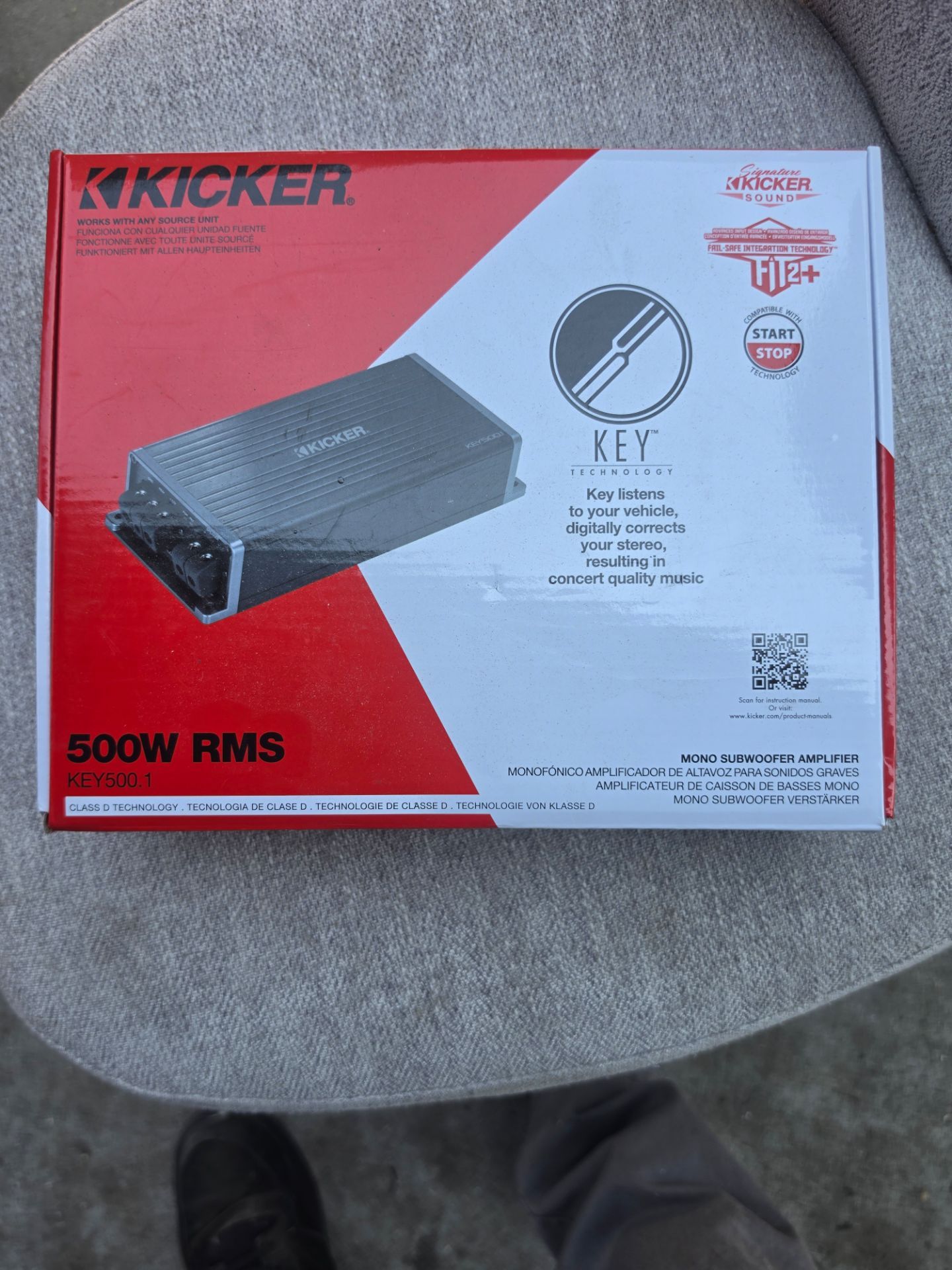 KICKER AMP $180 FIRM!