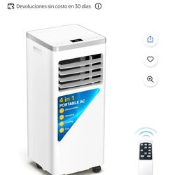 Portable air conditioner white