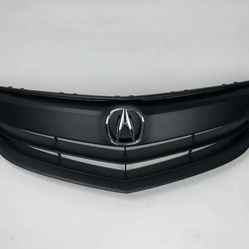 2012-2015 Acura ILX black matte front grill 