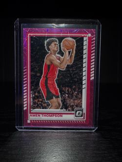Donruss 2025-26 Amen Thompson | Pink Laser | 35/75