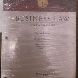 Business Law Text And Cases Fifteenth Edition