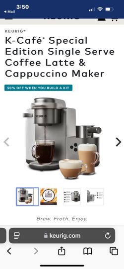 K-Café Special Edition Single Serve Coffee Latte & Cappuccino Maker