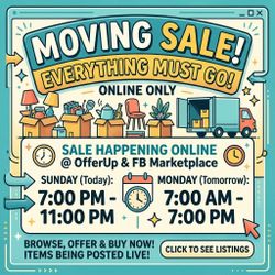 Moving Auction and Sale