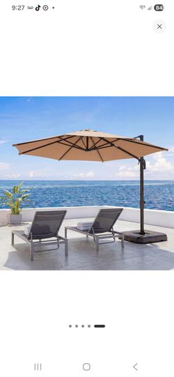 10 Ft Patio umbrella Garvee