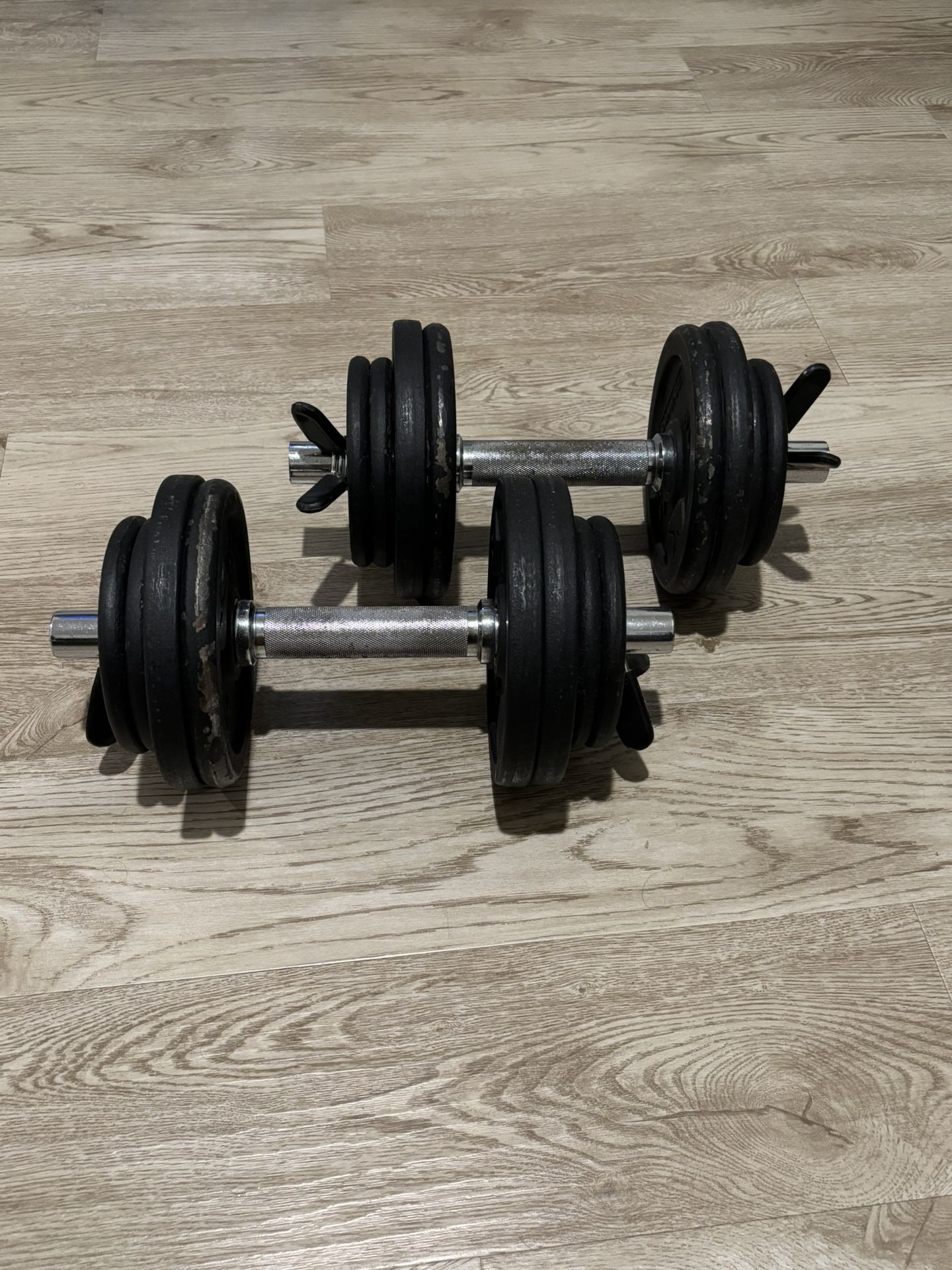 Dumbbells 2x30.8lb 