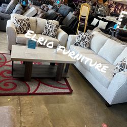 Living room sofa loveseat