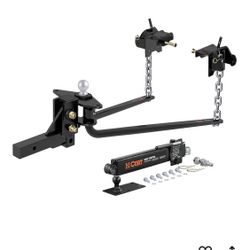CURT 17063 MV Round Bar Weight Distribution Hitch with Sway Control