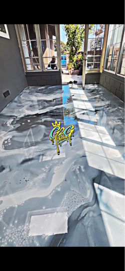 Epoxy flooring