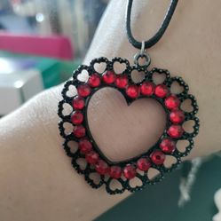 Heart Necklace For Valentine's Day