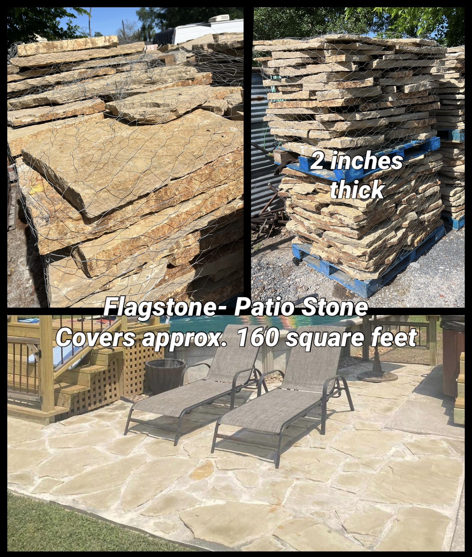 Flagstone - Patio Stone - Piedra para Patio