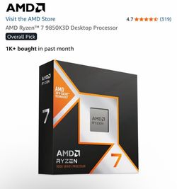 Ryzen 7 9850x3D AMD Processor