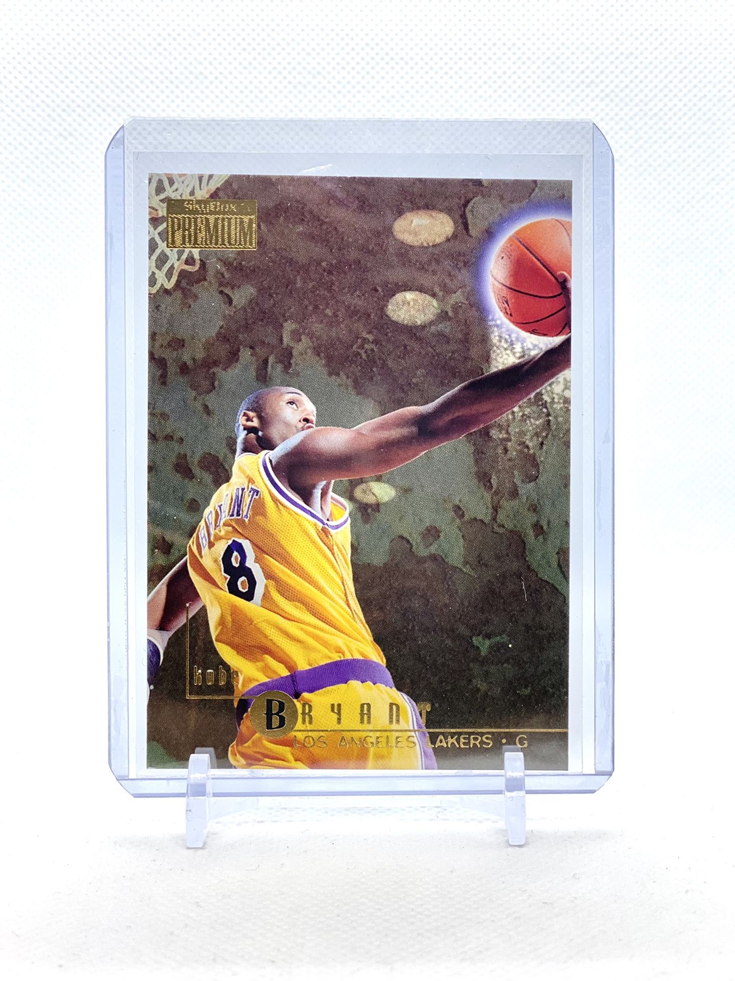 1996-97 Skybox Premium Basketball #55 Kobe Bryant Rookie Card Lakers