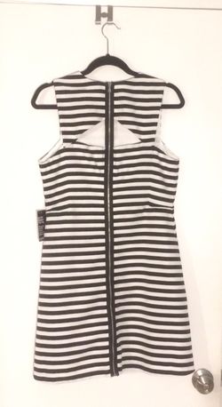 Black & White Stripe Express Dress