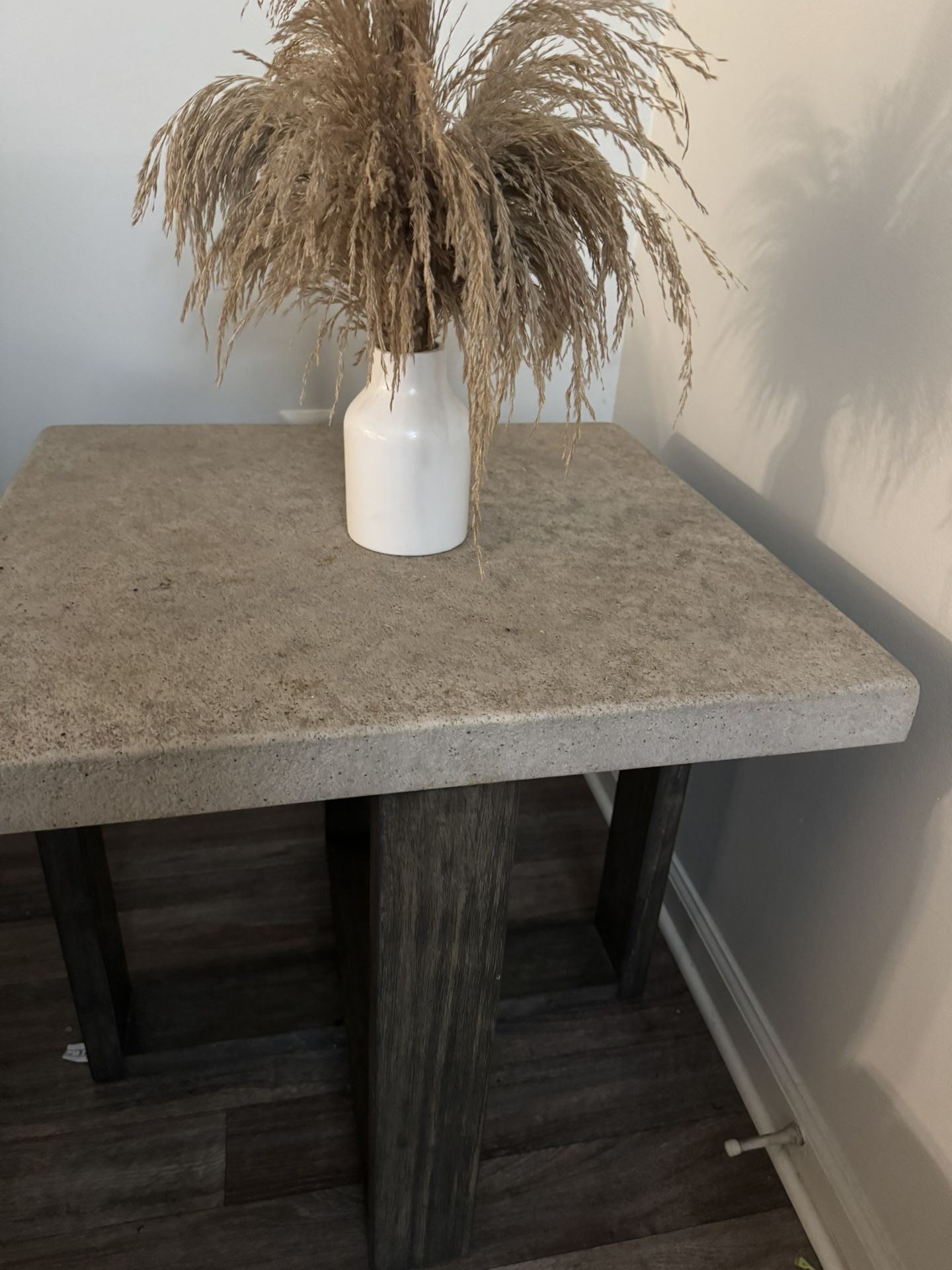 Stone End Tables + Coffee Table
