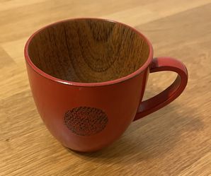 Wood Tea Cup