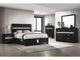 Black bedroom set