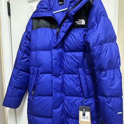 The North Face Men’s Hydrenalite Down Midi Long Puffer Winter Jacket, Small, New with tags