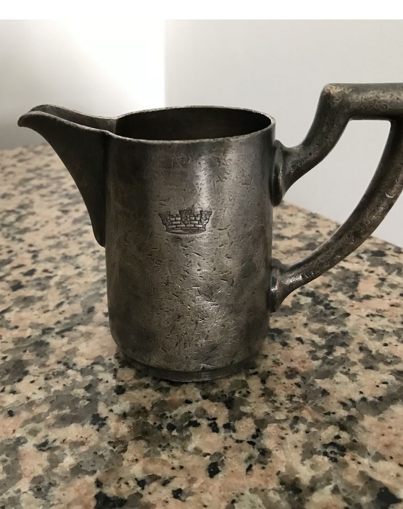 Solid Pewter Pitcher