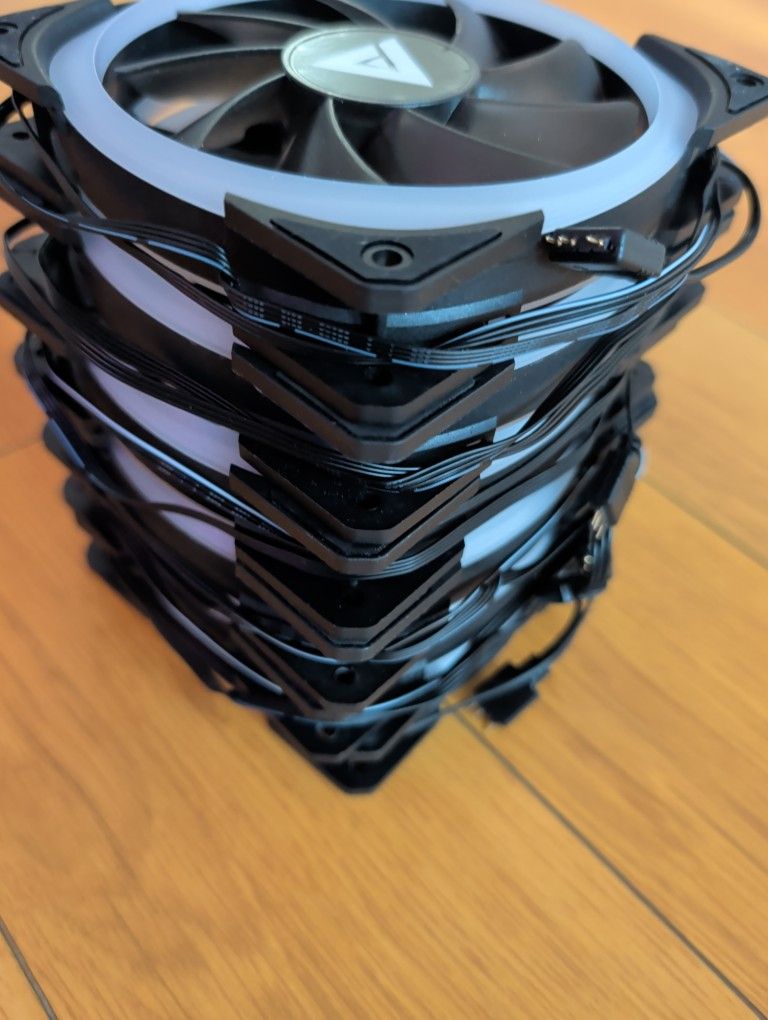 RGB PC Fans 6pk