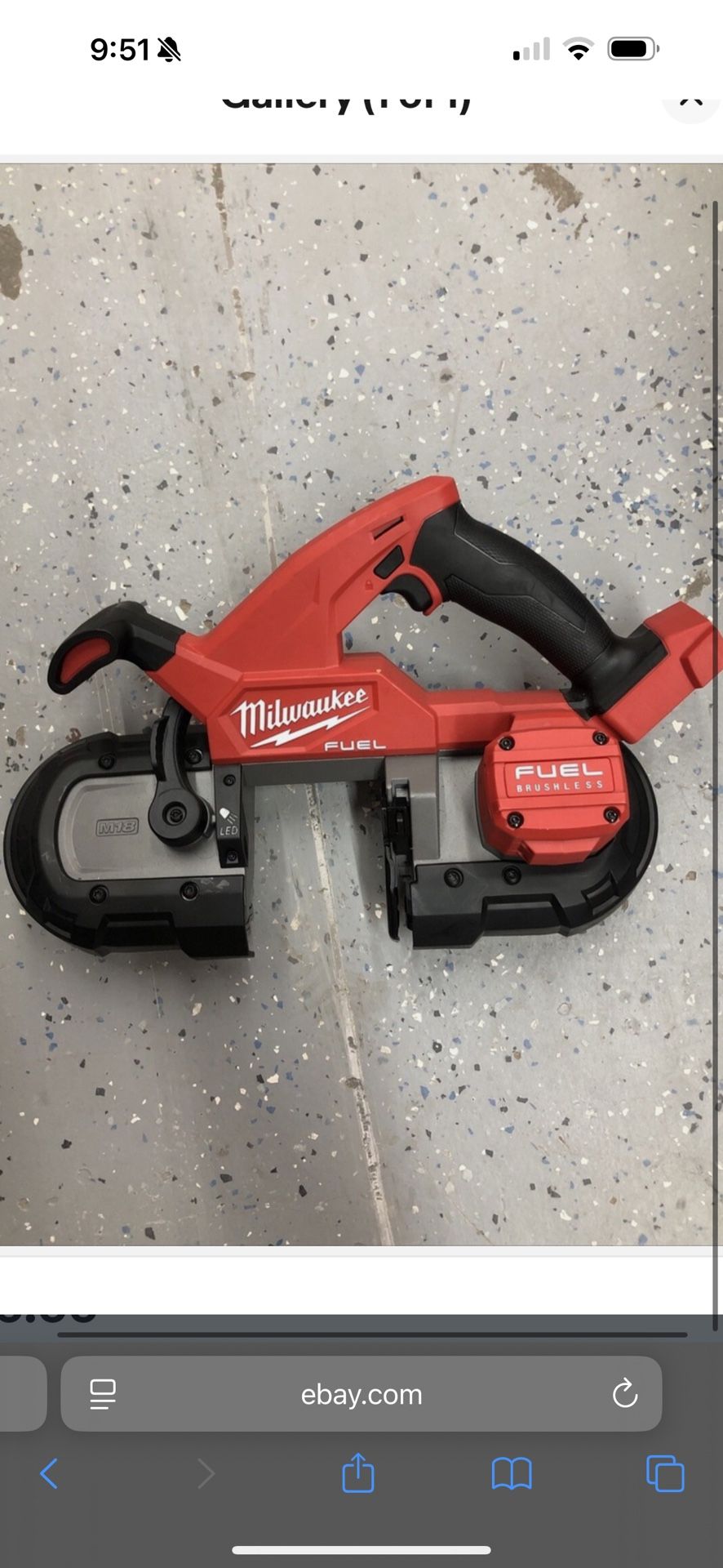 Milwaukee Deep Bandsaw 2829-20