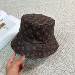 Louis Vuitton Leather Bucket Hat $150 Obo