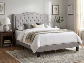 Queen Bed with Mattress 🚛