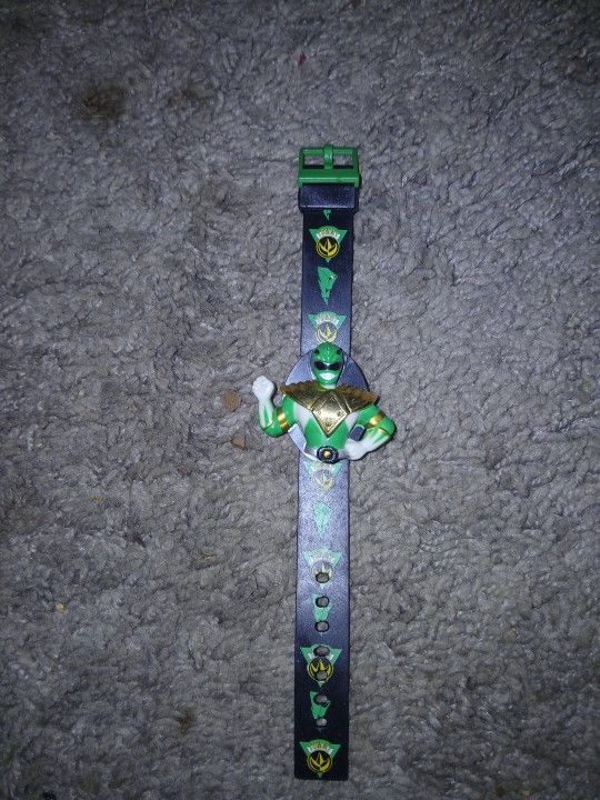 Rare Gordy Time Green Power Ranger Watch