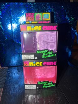 NEW UNOPENED NICE CUBES!:) pink and purple!!