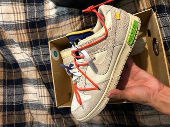 Off-White x Nike Dunk Low Sneakers
