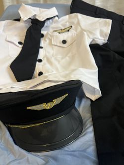 Kids Pilot Costume Small