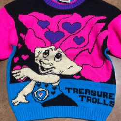 Hot Cashews - Treasure Trolls Vintage Sweater 